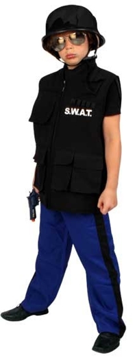 veiligheid bedelaar Verstrikking SWAT Vest Kind