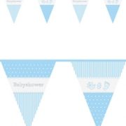 Vlaggenlijn BabyShower Jongen
