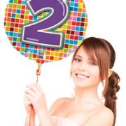 Folie Ballon 2 Jaar
