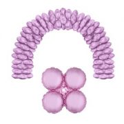 Ballonnenboog Folie Ballonnen Baby Roze
