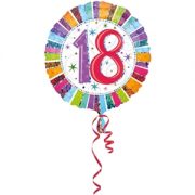 Folie Ballon 18 Jaar Radiant