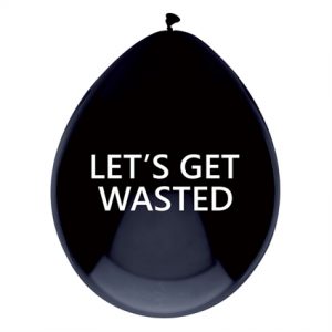 Ballonnen Lets Get Wasted
