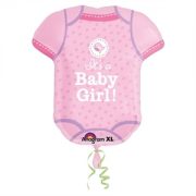 Folieballon Baby Shower Meisje SuperShape