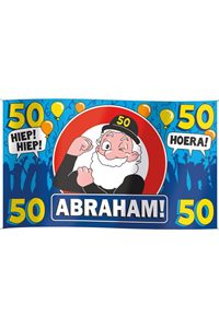 GevelVlag Abraham 50 Jaar
