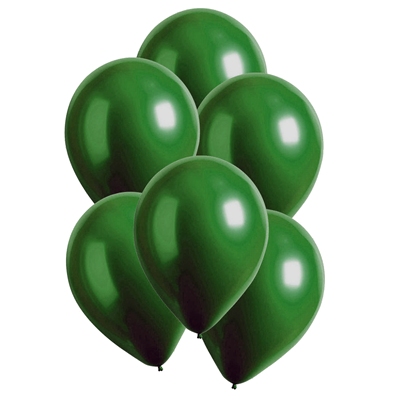 Ballonnen Satin Luxe Groen Emerald 28 Cm 50 Stuks Kopen