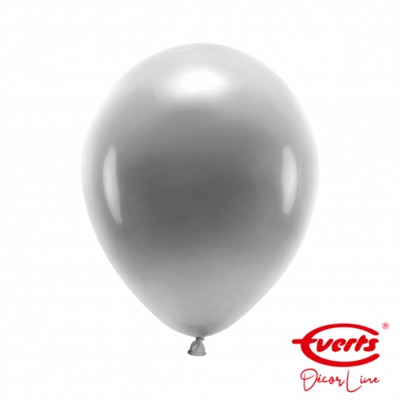 Ballonnen Zilver Metallic 28 Cm 10 Stuks