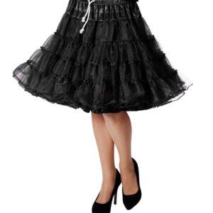 Petticoat Luxe Zwart