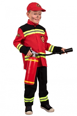 Brandweer Jongen Kostuum