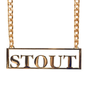 Ketting met hanger Stout