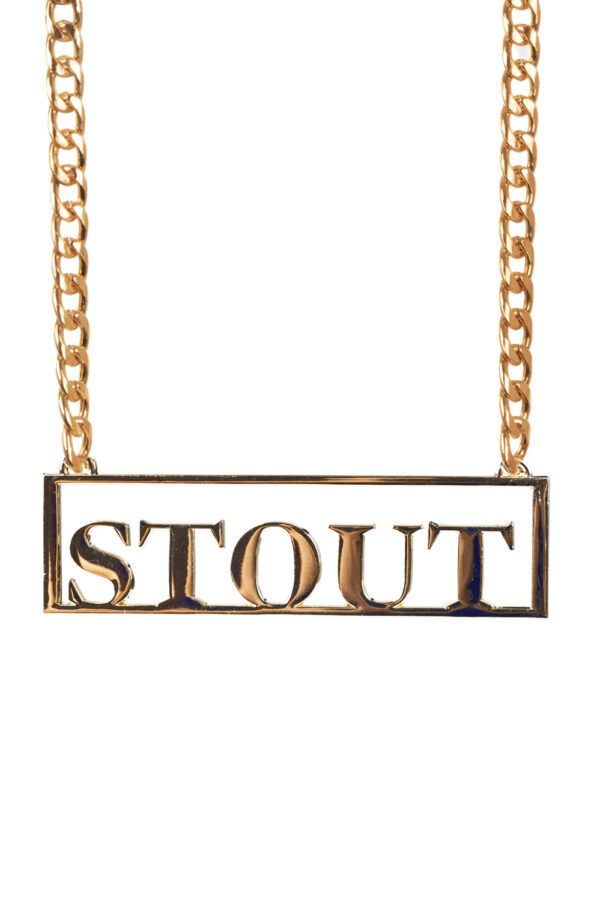Ketting met hanger Stout
