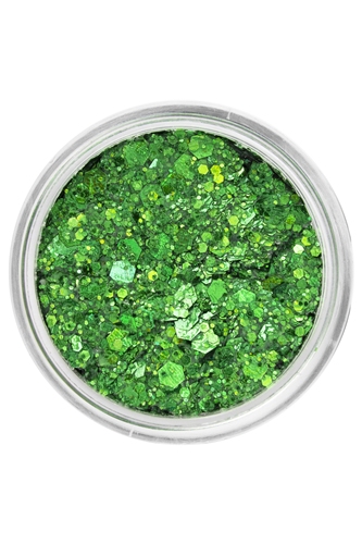 PXP pressed chunky glitter cream enchanted green 10 ml